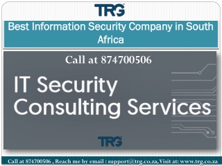 Best Information Security Company in South Africa