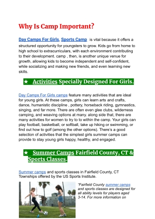 Next Level Girls Camp