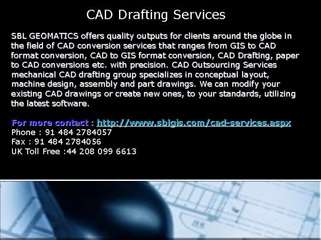 CAD drafting services