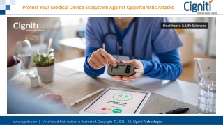 Protect Your Medical Device Ecosystem Against Opportunistic Attacks