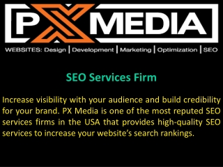 SEO Services Firm