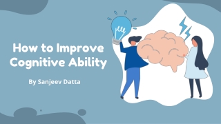 How to Improve Cognitive Ability