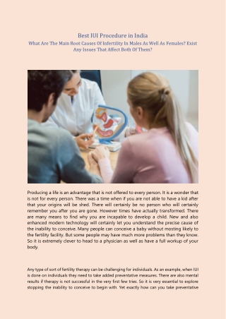 what do yo want after iui success