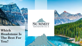 Which Headstone Is The Best For You?