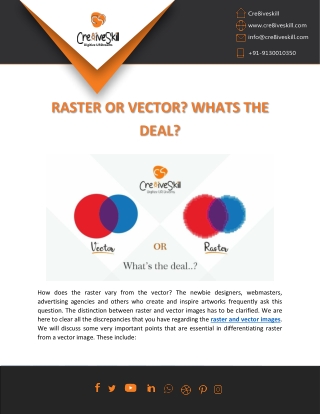 Raster To Vector Conversion By Cre8iveSkill