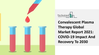 Convalescent Plasma Therapy Market Growth Analysis, Major Industry Share And Size