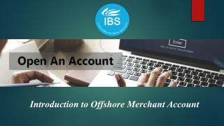 What are the things required to apply for an Offshore merchant account