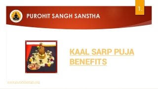 BENEFITS OF KAAL SARPA DOSH POOJA