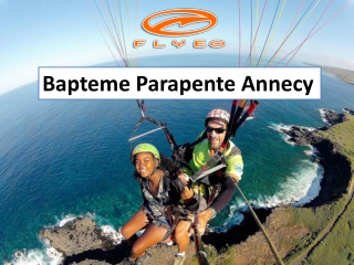 Bapteme Parapente Annecy | Flyeo.com