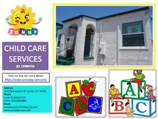 Best Child Daycare El Cerrito