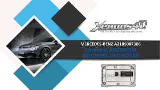 Mercedes-Benz A2189007306 Continental  A2C74767504 Led Control Unit Module