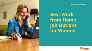 Best Work from Home Job Options for Women
