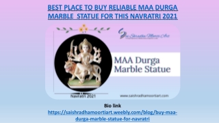 buy durga maa marble statue