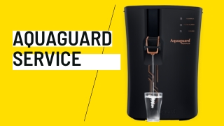 Book Aquaguard Service At Trusted Service Center