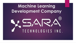 Machine Learning Development Company