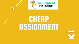 Cheap Assignment Help