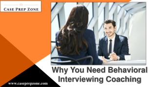 Behavioral Interview Coaches Can Help You Create Your Profile