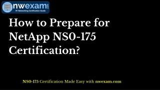 NS0-175 | Latest NetApp FlexPod Design Certification Exam Sample Questions and A