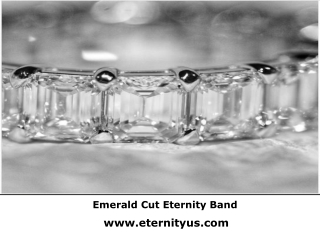 Exclusive Emerald Cut Eternity Band - www.eternityus.com