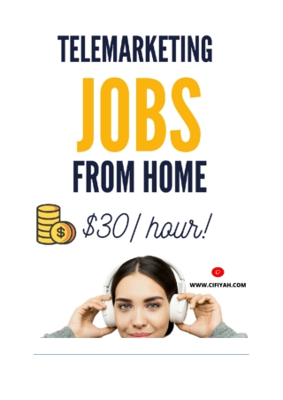 Online telecalling jobs work from home