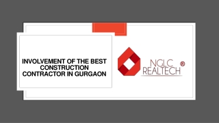 Involvement of The Best Construction Contractor in Gurgaon