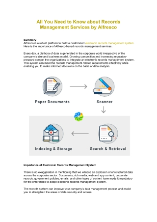 All You Need to Know about Records Management Services by Alfresco