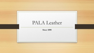 PALA Leather