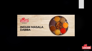 The Aromatic Tale of Indian Masala Dabba