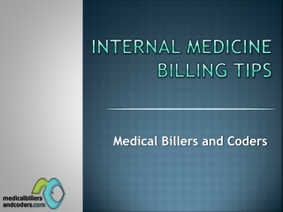 Internal Medicine Billing Tips