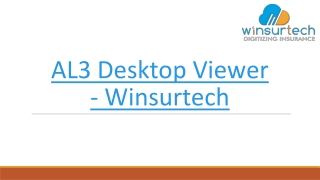 AL3 Desktop Viewer - Winsurtech