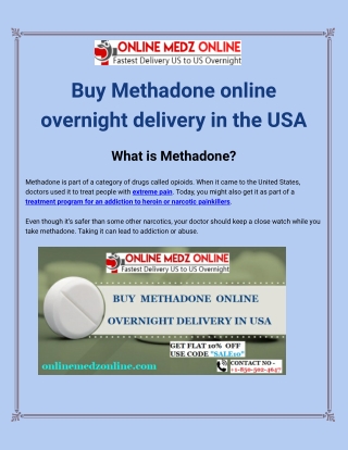 Buy Methadone online overnight delivery in the USA