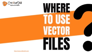 Understand Use Of Vector Files | Cre8iveskill