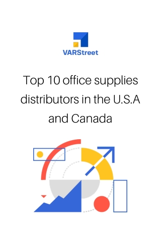 Top 10 office supplies distributors in the U.S.A and Canada