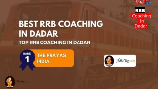 Best RRB Coaching in Dadar