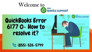 Methods to fix QuickBooks Company File Error 6177 0