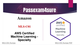 Amazon MLS-C01 Exam Real Questions Dumps PDF