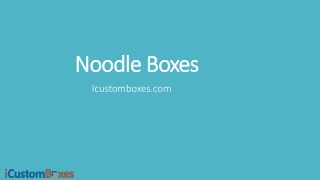box of noodles