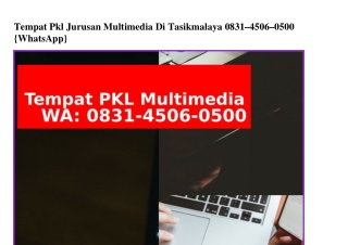 Tempat Pkl Jurusan Multimedia Di Tasikmalaya (2)