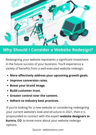 Why Should I Consider a Website Redesign?