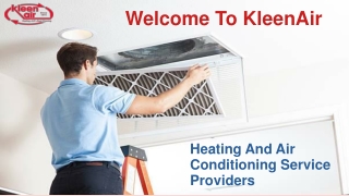 Top Cleaning Services At KleenAir