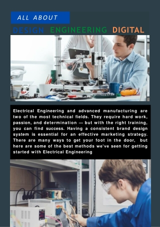 Electrical Engineering  - What Is Electrical Engineering