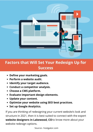 Factors that Will Set Your Redesign Up for Success