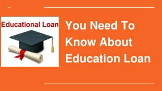 Education Loan Sponsor the Dreams of Your Life