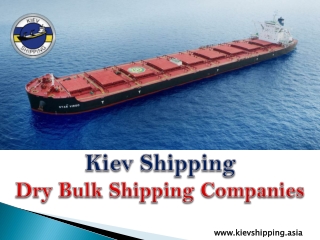 Dry Bulk Shipping Companies