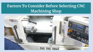 CNC Machining Parts Suppliers - Gemsons