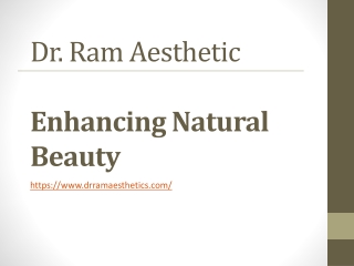 Dermal filler clinic isle of man - Dr Ramaesthetics