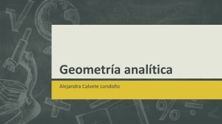 Geometría analítica