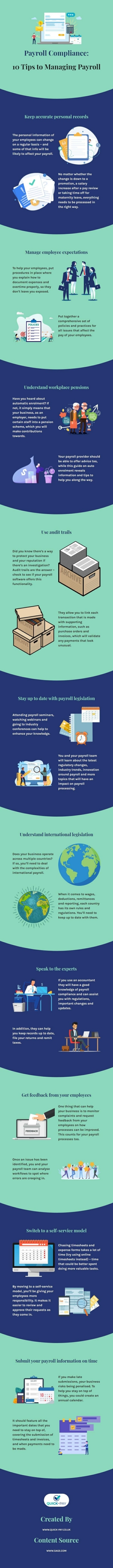 Payroll Compliance: 10 Tips to Managing Payroll