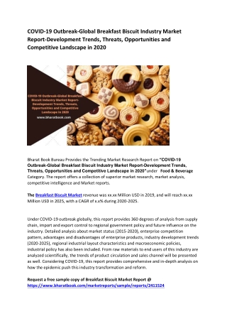 COVID-19 Outbreak-Global Breakfast Biscuit Industry Market Report-Development Trends, Threats, Opportunities and Competi