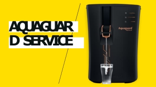 Aquaguard Water Purifier Service By the Nearest Service Centre